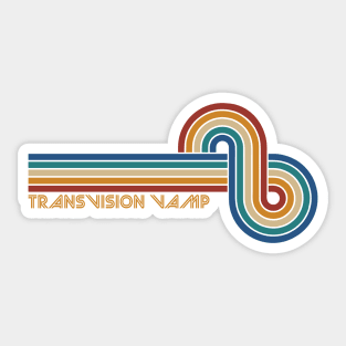 Transvision Vamp Musical Note Sticker